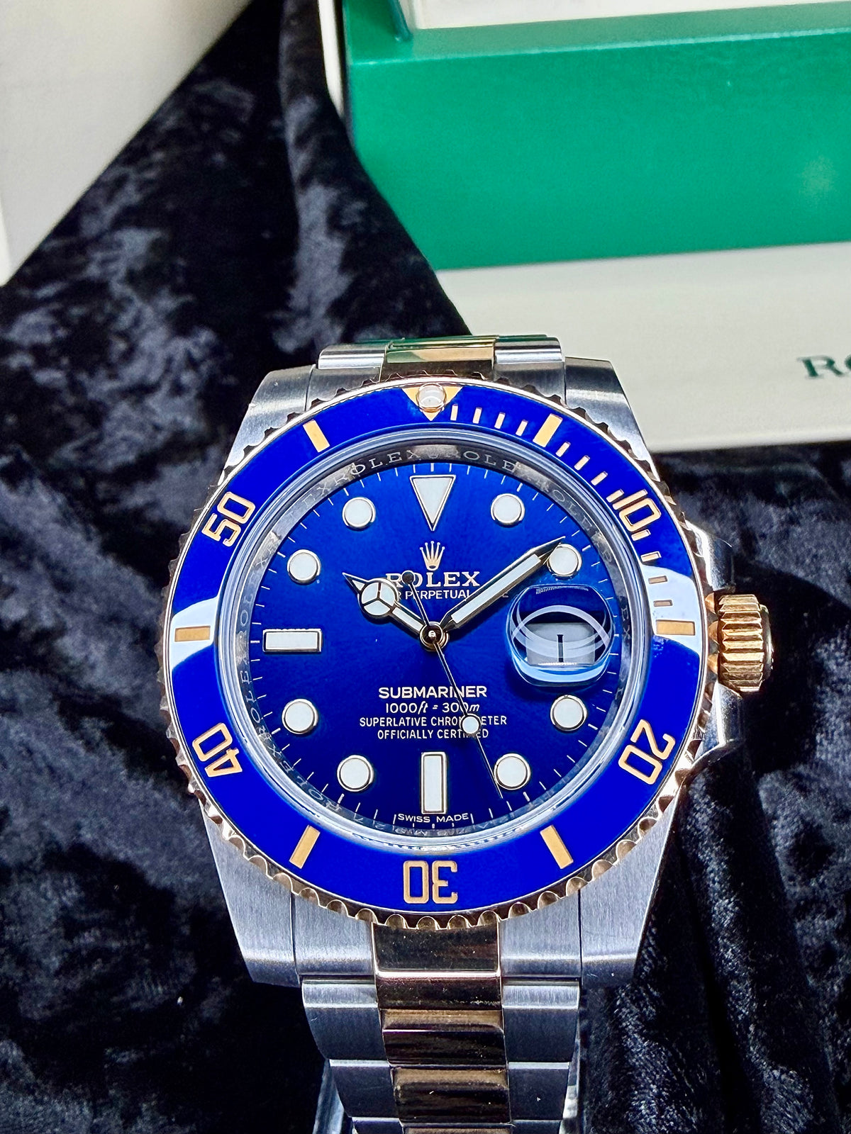 Rolex Submariner Date "Bluesy"