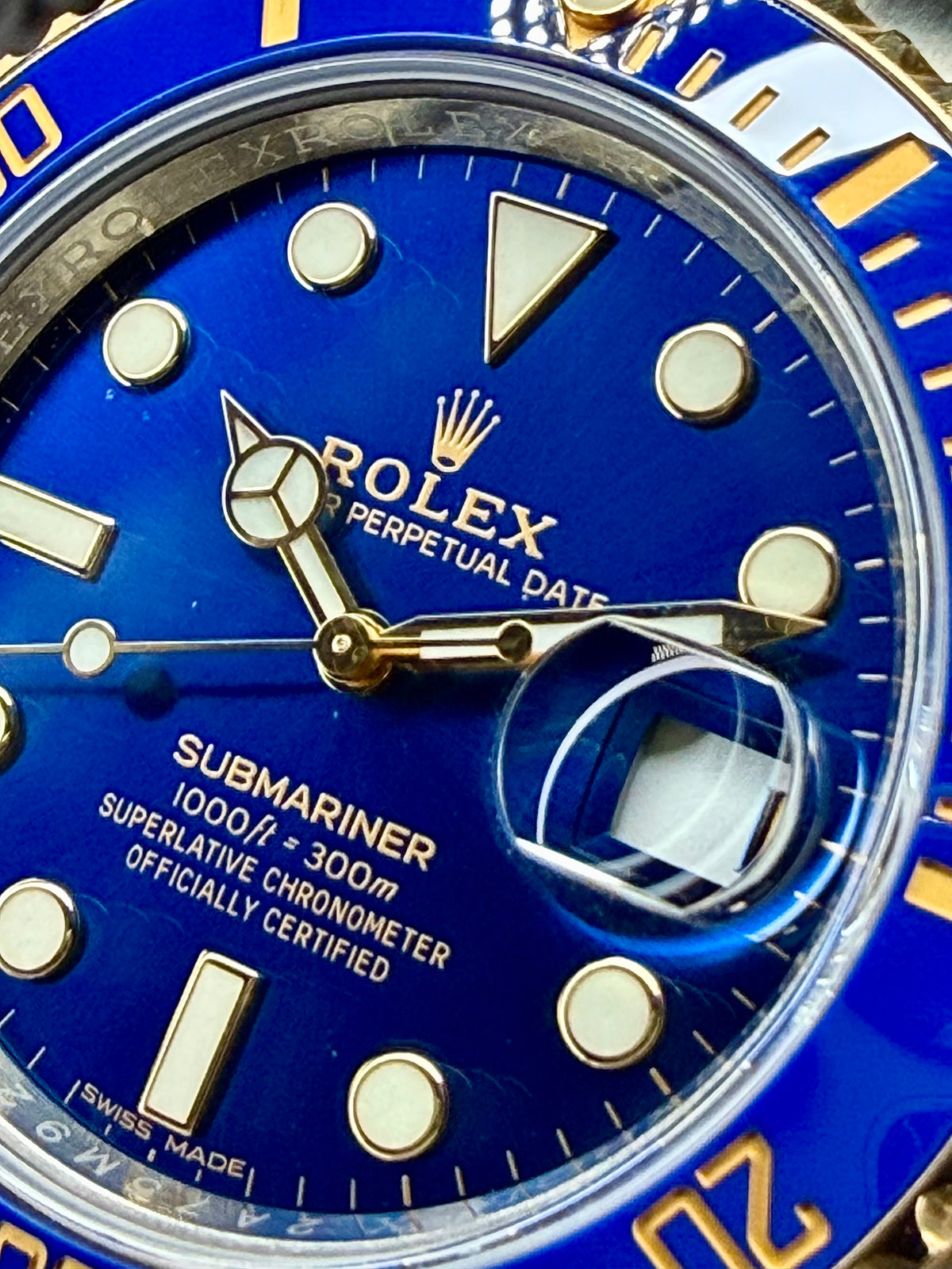 Rolex Submariner Date "Bluesy"