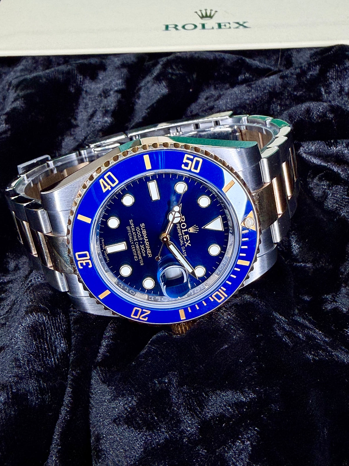Rolex Submariner Date "Bluesy"
