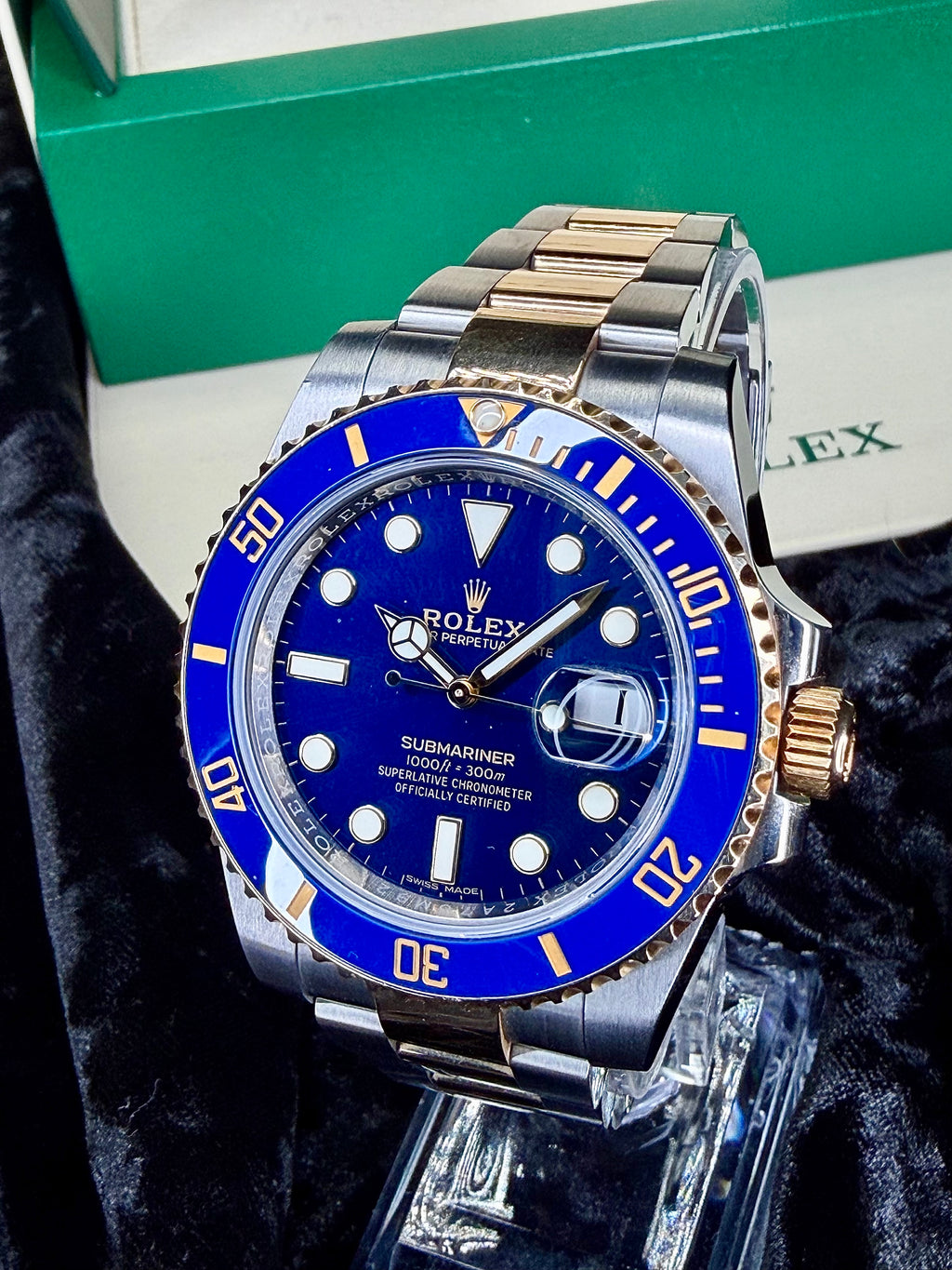 Rolex Submariner Date "Bluesy"