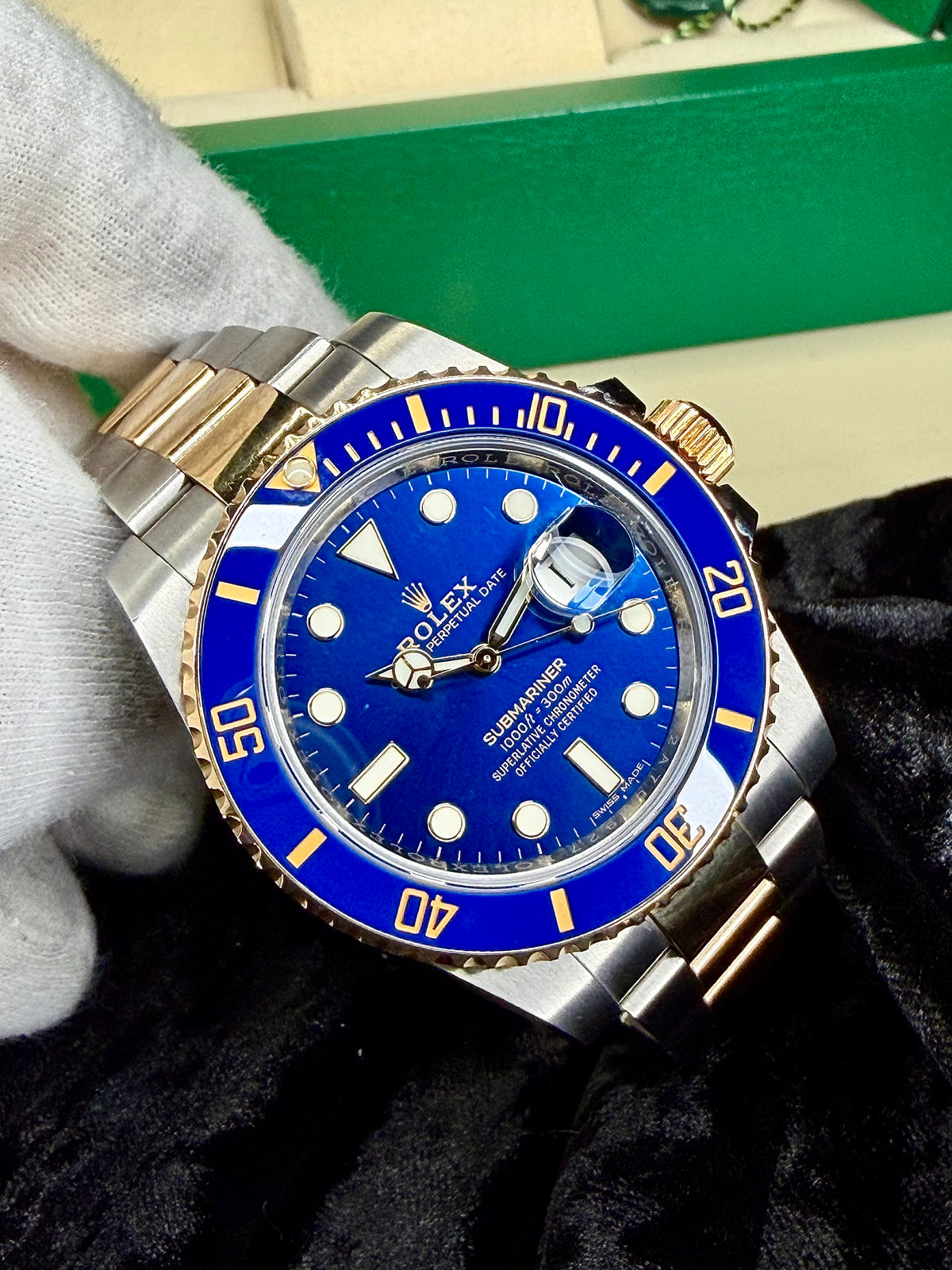 Rolex Submariner Date "Bluesy"