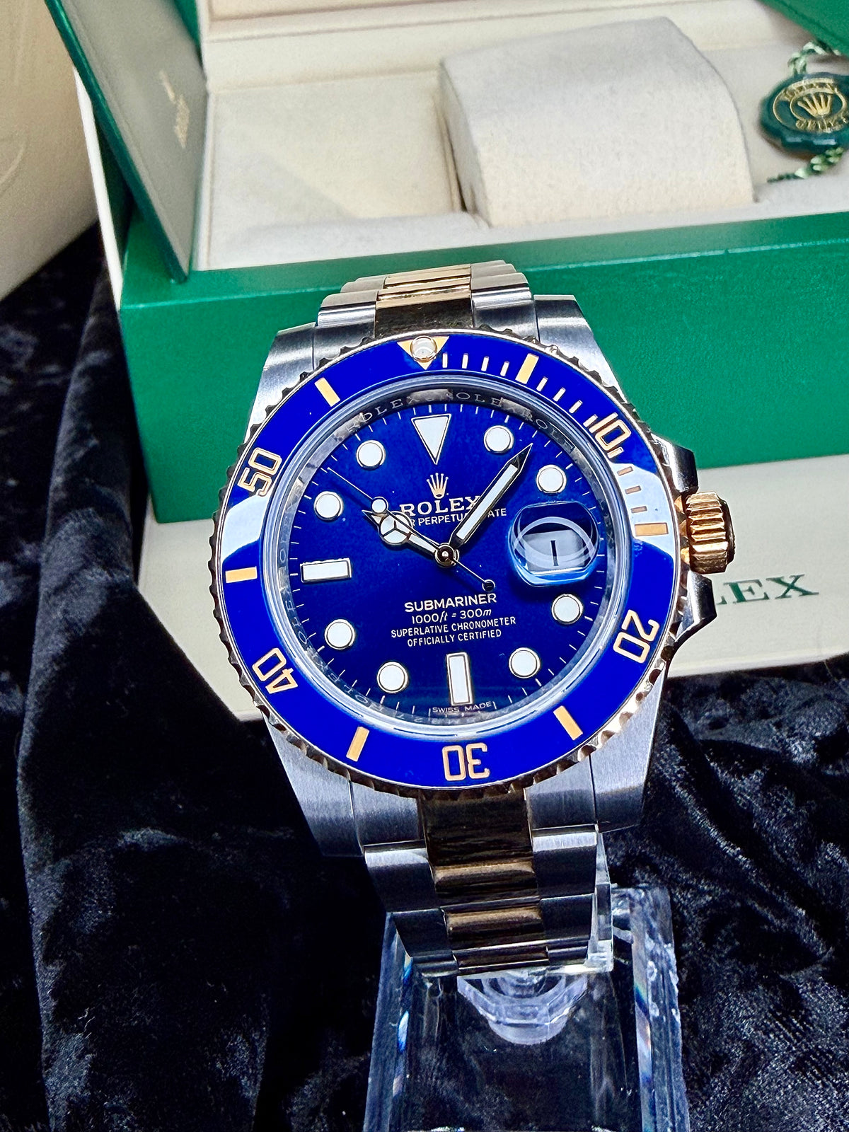 Rolex Submariner Date "Bluesy"