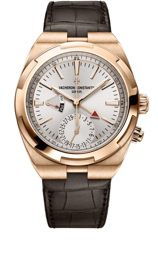Vacheron Constantin Overseas Dual Time 7900V/000R-B336 pink gold silver dial