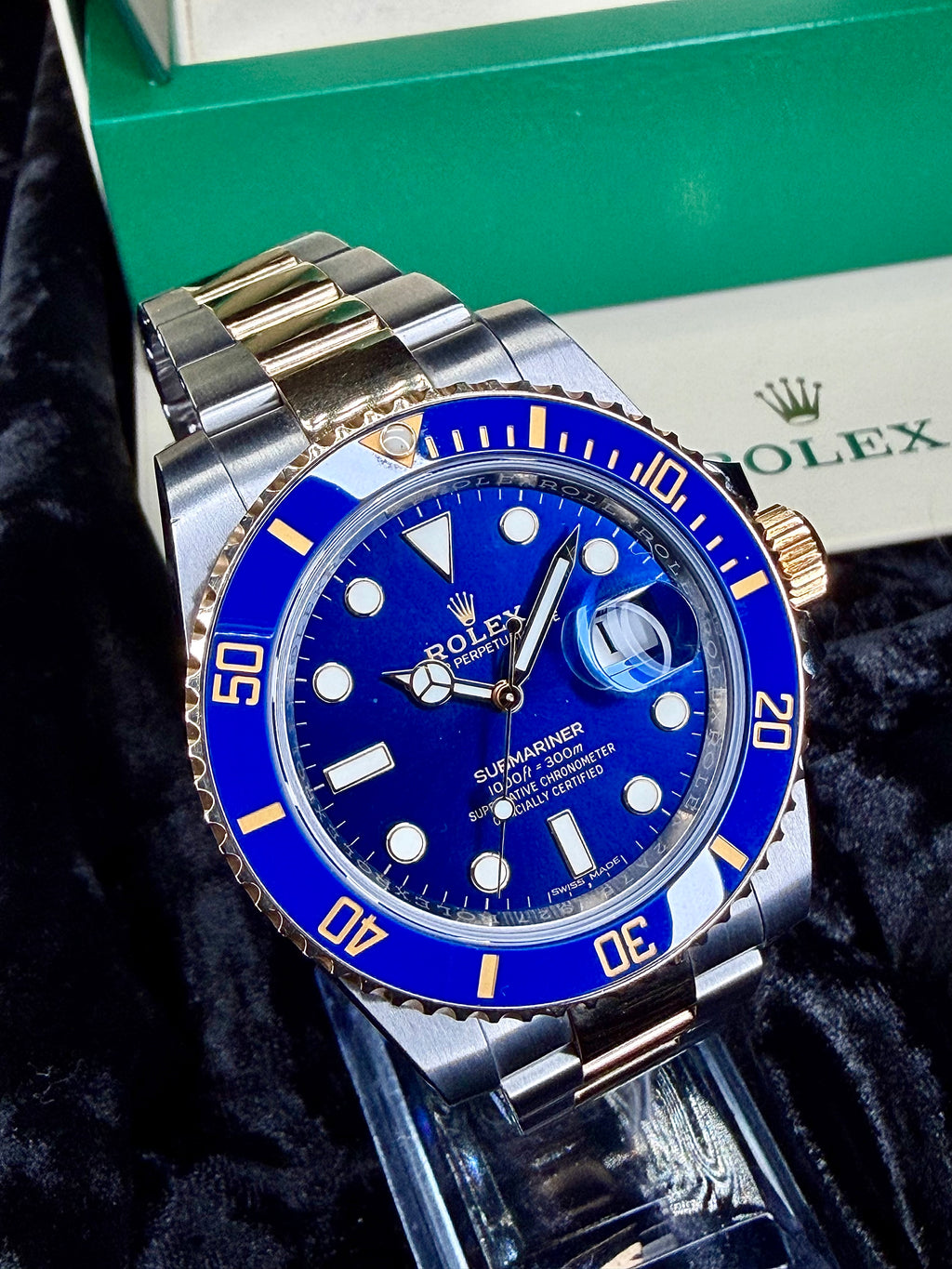 Rolex Submariner Date "Bluesy"