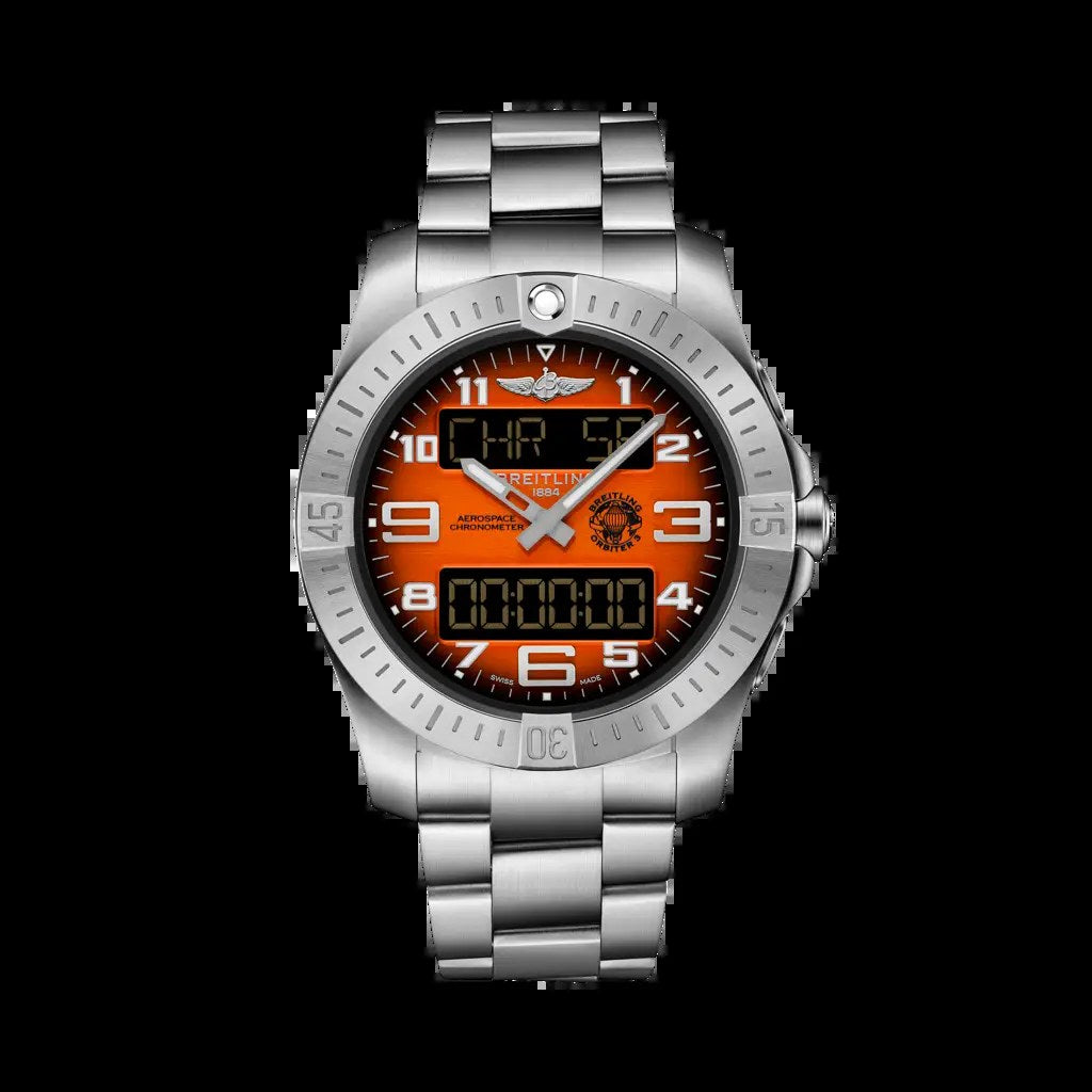 Breitling Aerospace B70 titanium soldier shot