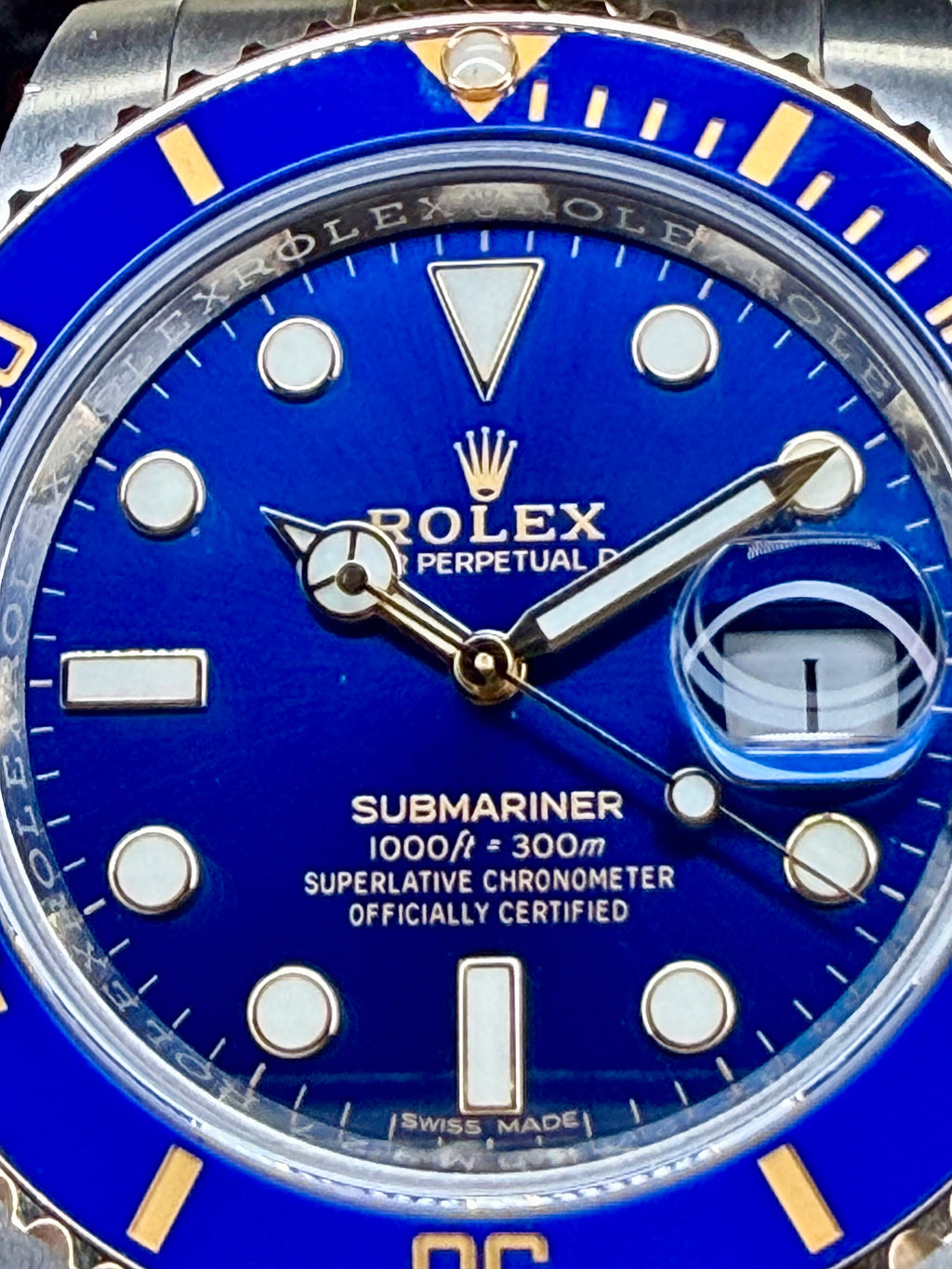 Rolex Submariner Date "Bluesy"
