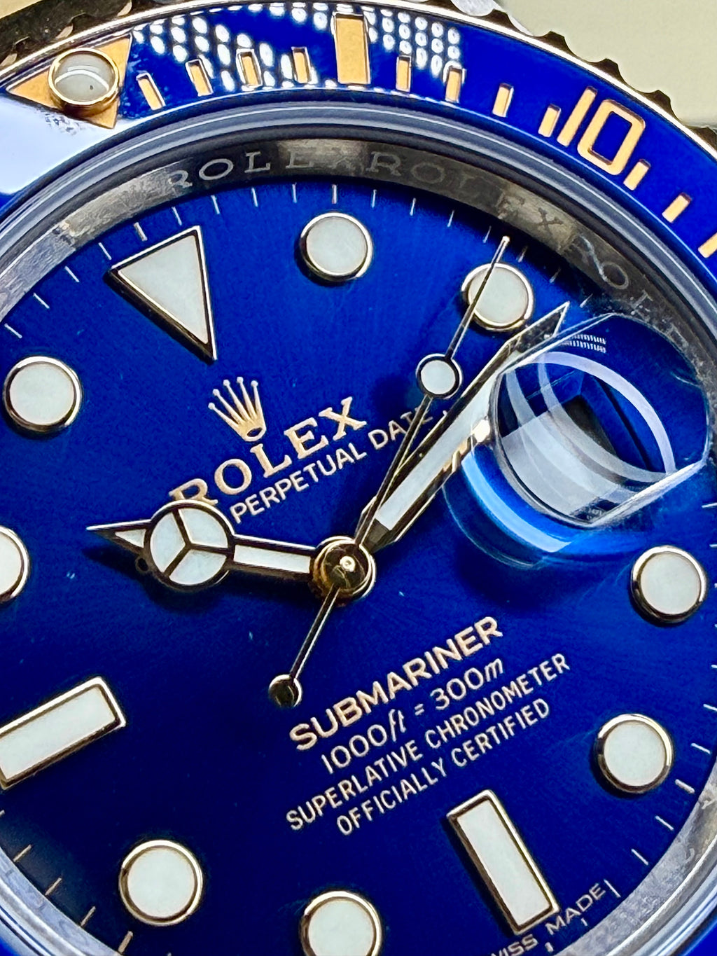 Rolex Submariner Date "Bluesy"