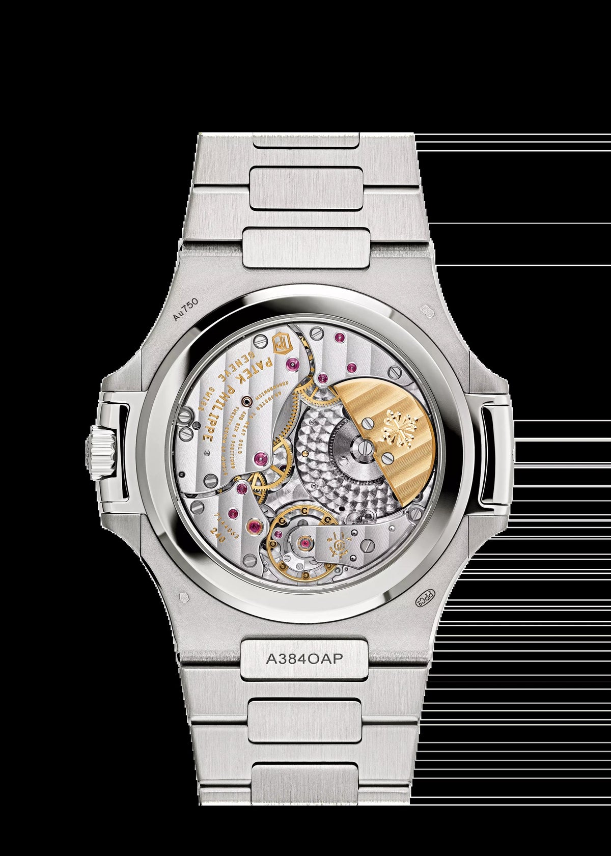 Nautilus 5740/1G-001 dial detail