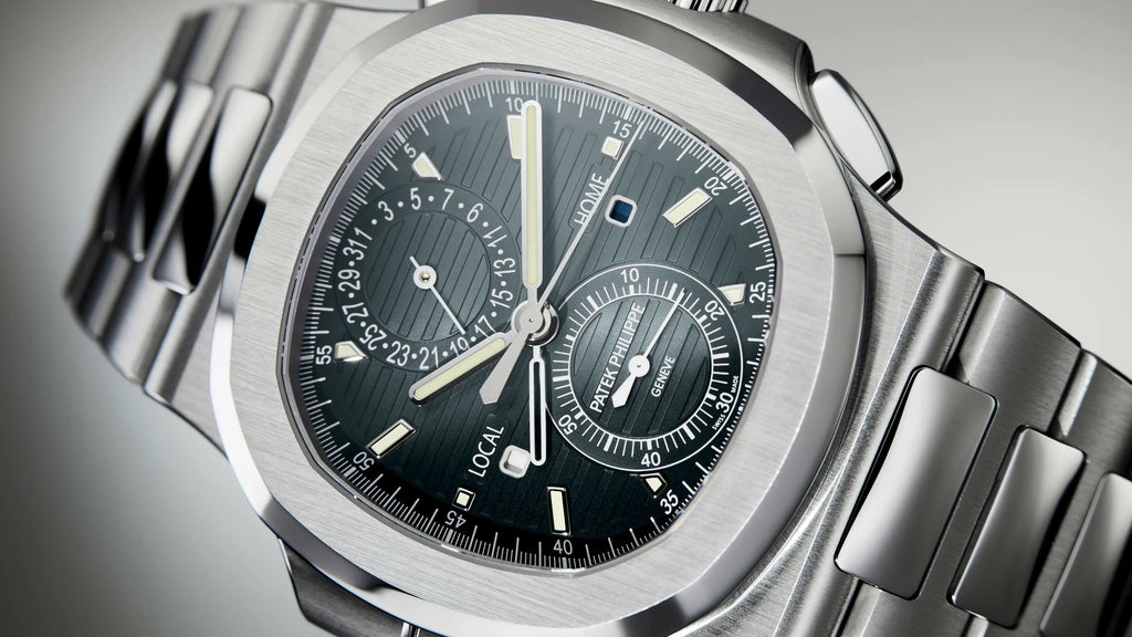Nautilus 5990/1A-011 dial detail