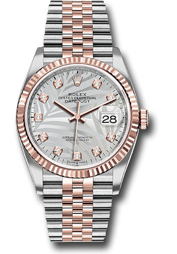 Rolex Datejust 36 126231 palm motif dial