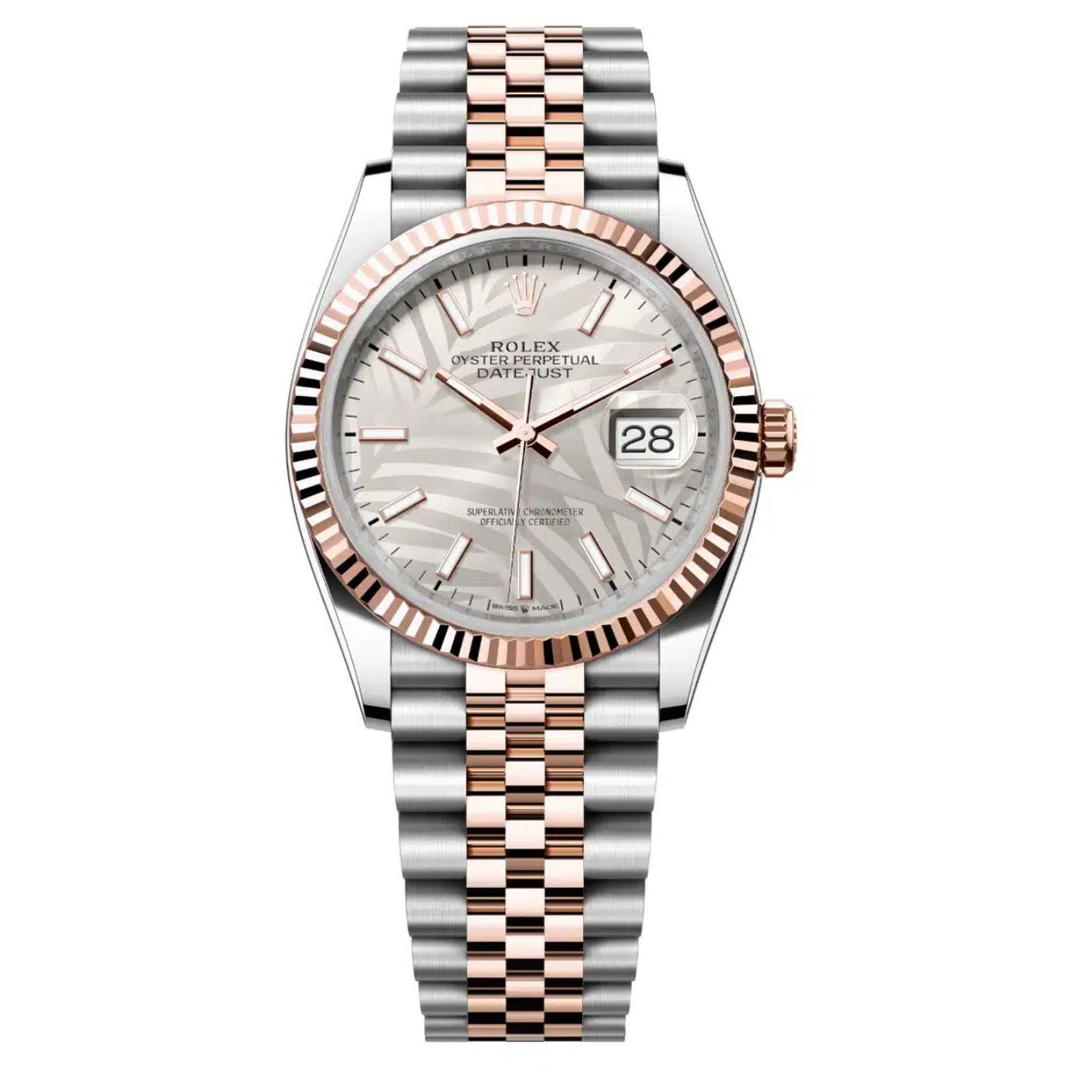 Rolex Datejust 126231 Everose Rolesor bracelet