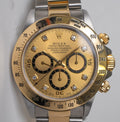 Rolex Cosmograph Daytona 16523 champagne diamond dial