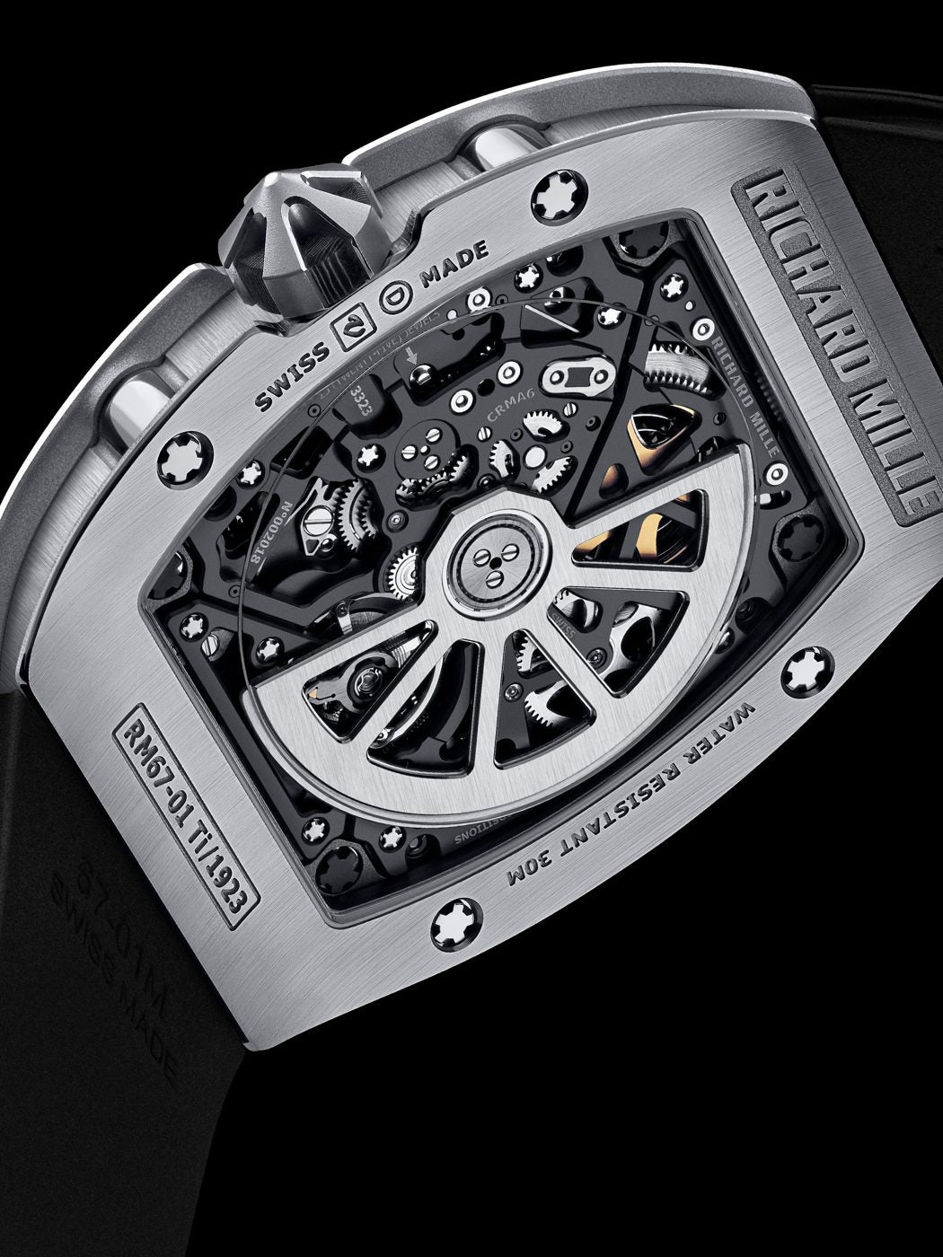 Richard Mille RM 67-01 platinum rotor